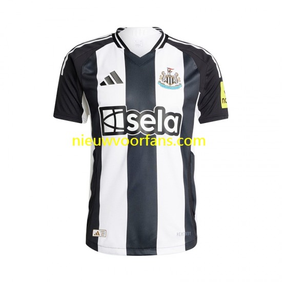 Newcastle United Heren Shirt met Bedrukking Thuis 2024-2025 Korte Mouw