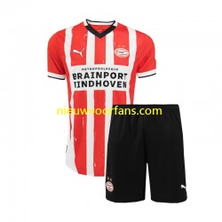 PSV Eindhoven Kind Shirt met Bedrukking Thuis 2024-2025 Korte Mouw