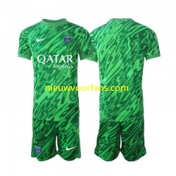 Paris Saint-Germain Kind Shirt met Bedrukking Doelman Uit 2024-2025 Korte Mouw