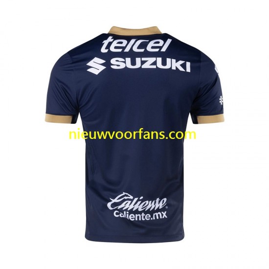 Pumas UNAM Heren Shirt met Bedrukking Uit 2024-2025 Korte Mouw
