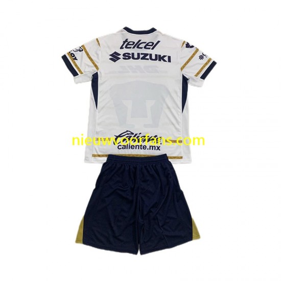 Pumas UNAM Kind Shirt met Bedrukking Thuis 2024-2025 Korte Mouw
