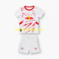 RB Leipzig Kind Shirt met Bedrukking Thuis 2024-2025 Korte Mouw