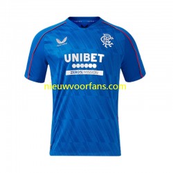 Rangers Heren Shirt met Bedrukking Thuis 2024-2025 Korte Mouw