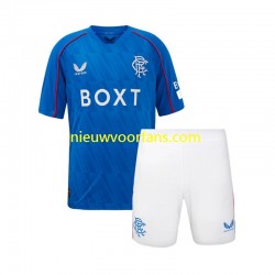 Rangers Kind Shirt met Bedrukking Thuis 2024-2025 Korte Mouw