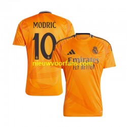 Real Madrid Heren Shirt met Bedrukking Luka Modrić 10 Uit 2024-2025 Korte Mouw