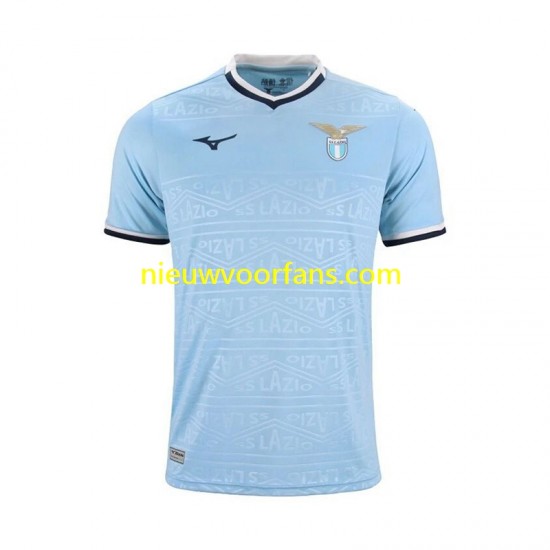 SS Lazio Heren Shirt met Bedrukking Thuis 2024-2025 Korte Mouw