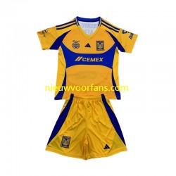Tigres UANL Kind Shirt met Bedrukking Thuis 2024-2025 Korte Mouw