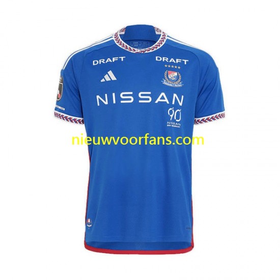 Yokohama F.Marinos Heren Shirt met Bedrukking Thuis 2024-2025 Korte Mouw