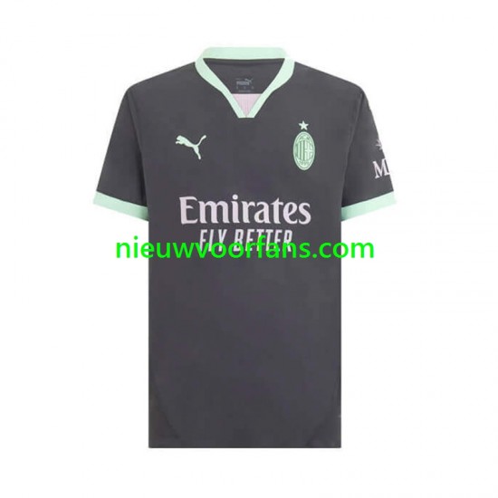 AC Milan Heren Shirt met Bedrukking Derde 2024-2025 Korte Mouw