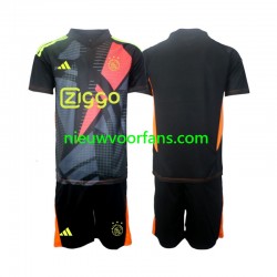 AFC Ajax Kind Shirt met Bedrukking Doelman Thuis 2024-2025 Korte Mouw