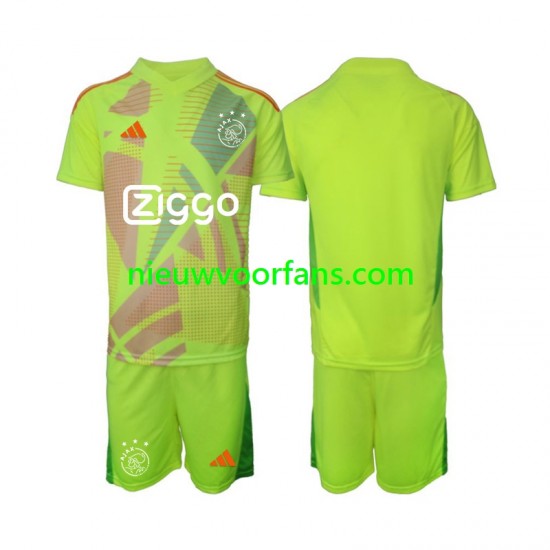 AFC Ajax Kind Shirt met Bedrukking Doelman Derde 2024-2025 Korte Mouw