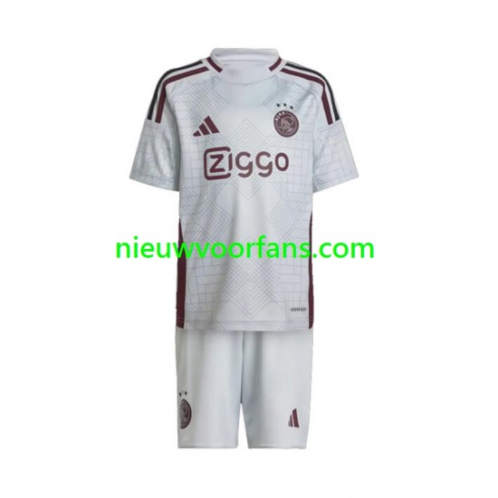 AFC Ajax Kind Shirt met Bedrukking Derde 2024-2025 Korte Mouw