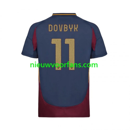 AS Roma Heren Shirt met Bedrukking Artem Dovbyk 11 Derde 2024-2025 Korte Mouw