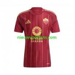 AS Roma Heren Shirt met Bedrukking Thuis 2024-2025 Korte Mouw