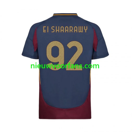 AS Roma Heren Shirt met Bedrukking Stephan El Shaarawy 92 Derde 2024-2025 Korte Mouw