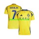 Heren Shirt met Bedrukking Al Nassr Cristiano Ronaldo 7 Thuis 2024-2025 Korte Mouw