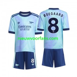 Arsenal Kind Shirt met Bedrukking Odegaard 8 Derde 2024-2025 Korte Mouw