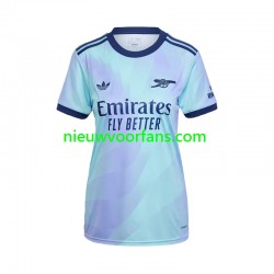 Arsenal Dames Shirt met Bedrukking Derde 2024-2025 Korte Mouw
