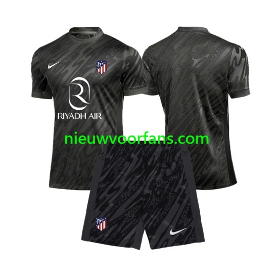 Atlético Madrid Kind Shirt met Bedrukking Doelman Thuis 2024-2025 Korte Mouw