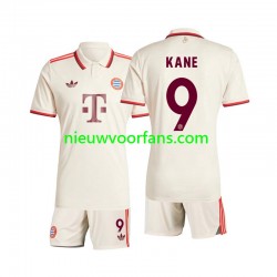 FC Bayern München Kind Shirt met Bedrukking Kane 9 Derde 2024-2025 Korte Mouw