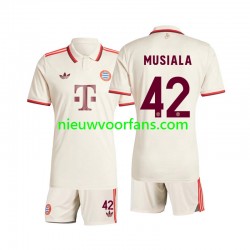 FC Bayern München Kind Shirt met Bedrukking Musiala 42 Derde 2024-2025 Korte Mouw