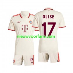 FC Bayern München Kind Shirt met Bedrukking Olise 17 Derde 2024-2025 Korte Mouw
