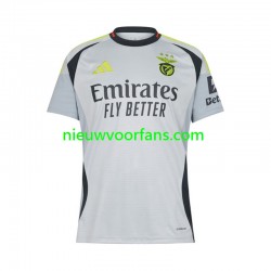 Benfica Heren Shirt met Bedrukking Derde 2024-2025 Korte Mouw