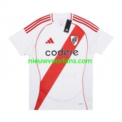 CA River Plate Heren Shirt met Bedrukking Thuis 2024-2025 Korte Mouw