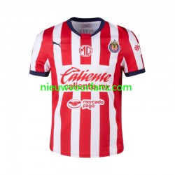CD Guadalajara Heren Shirt met Bedrukking Thuis 2024-2025 Korte Mouw