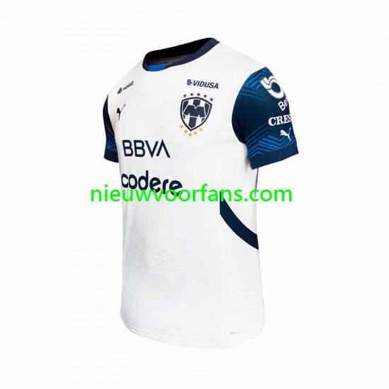 CF Monterrey Heren Shirt met Bedrukking Uit 2024-2025 Korte Mouw
