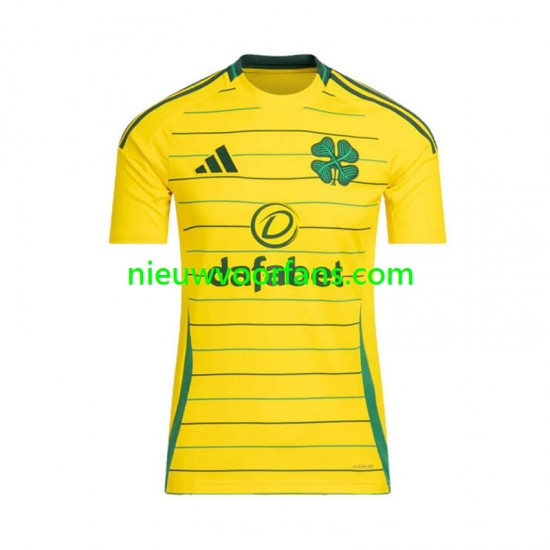 Celtic Heren Shirt met Bedrukking Uit 2024-2025 Korte Mouw
