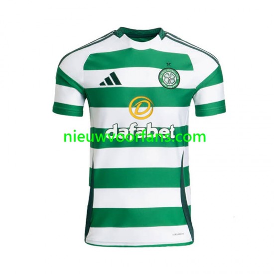 Celtic Heren Shirt met Bedrukking Thuis 2024-2025 Korte Mouw