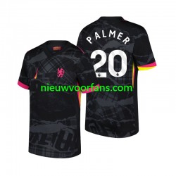 Chelsea Heren Shirt met Bedrukking Cole Palmer 20 Derde 2024-2025 Korte Mouw