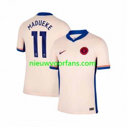 Chelsea Heren Shirt met Bedrukking Noni Madueke 11 Uit 2024-2025 Korte Mouw