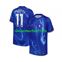 Chelsea Heren Shirt met Bedrukking Noni Madueke 11 Thuis 2024-2025 Korte Mouw