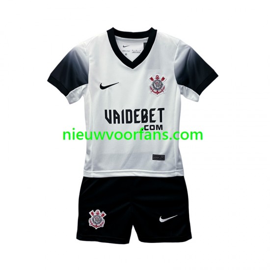 Corinthians Kind Shirt met Bedrukking Thuis 2024-2025 Korte Mouw