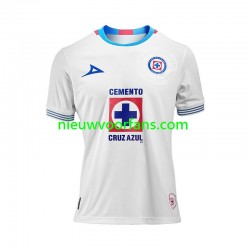 Cruz Azul Heren Shirt met Bedrukking Uit 2024-2025 Korte Mouw