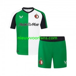 Feyenoord Rotterdam Kind Shirt met Bedrukking Derde 2024-2025 Korte Mouw
