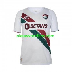 Fluminense Heren Shirt met Bedrukking Uit 2024-2025 Korte Mouw