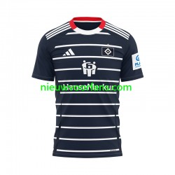 Hamburger SV Heren Shirt met Bedrukking Uit 2024-2025 Korte Mouw