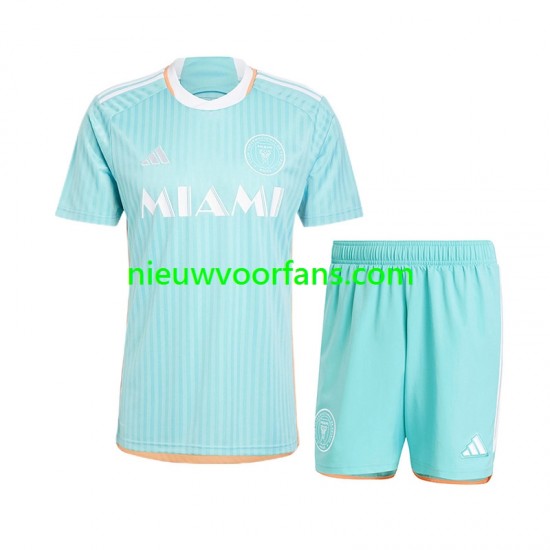 Inter Miami Kind Shirt met Bedrukking Derde 2024-2025 Korte Mouw