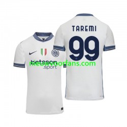 Inter Milan Heren Shirt met Bedrukking Mehdi Taremi 99 Uit 2024-2025 Korte Mouw