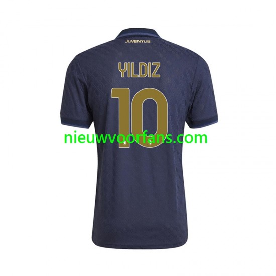 Juventus Heren Shirt met Bedrukking Kenan YIldIz 10 Derde 2024-2025 Korte Mouw