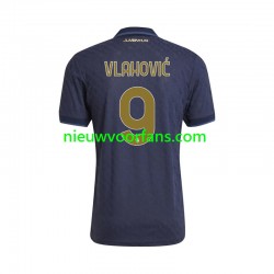 Juventus Heren Shirt met Bedrukking Vlahovic 9 Derde 2024-2025 Korte Mouw