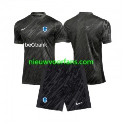 KRC Genk Kind Shirt met Bedrukking Doelman Uit 2024-2025 Korte Mouw