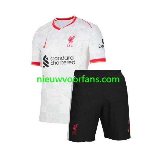 Liverpool Kind Shirt met Bedrukking Derde 2024-2025 Korte Mouw