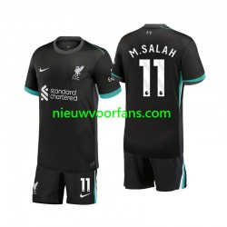Liverpool Kind Shirt met Bedrukking M.Salah 11 Uit 2024-2025 Korte Mouw