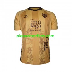 Málaga CF Heren Shirt met Bedrukking Uit 2024-2025 Korte Mouw