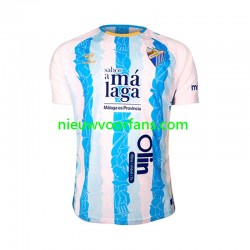 Málaga CF Heren Shirt met Bedrukking Thuis 2024-2025 Korte Mouw