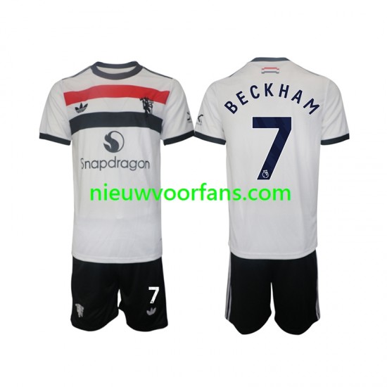 Manchester United Kind Shirt met Bedrukking Beckham 7 Derde 2024-2025 Korte Mouw